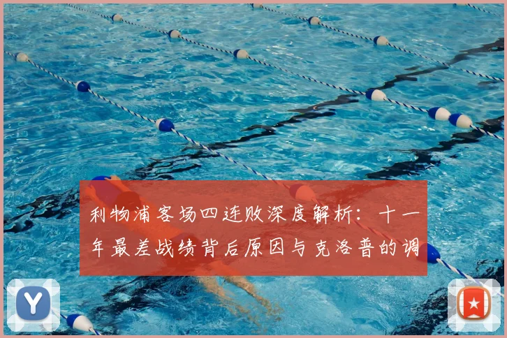 利物浦客场四连败深度解析：十一年最差战绩背后原因与克洛普的调整策略